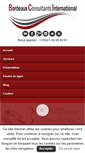 Mobile Screenshot of bordeaux-consultants-international.com