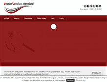 Tablet Screenshot of bordeaux-consultants-international.com